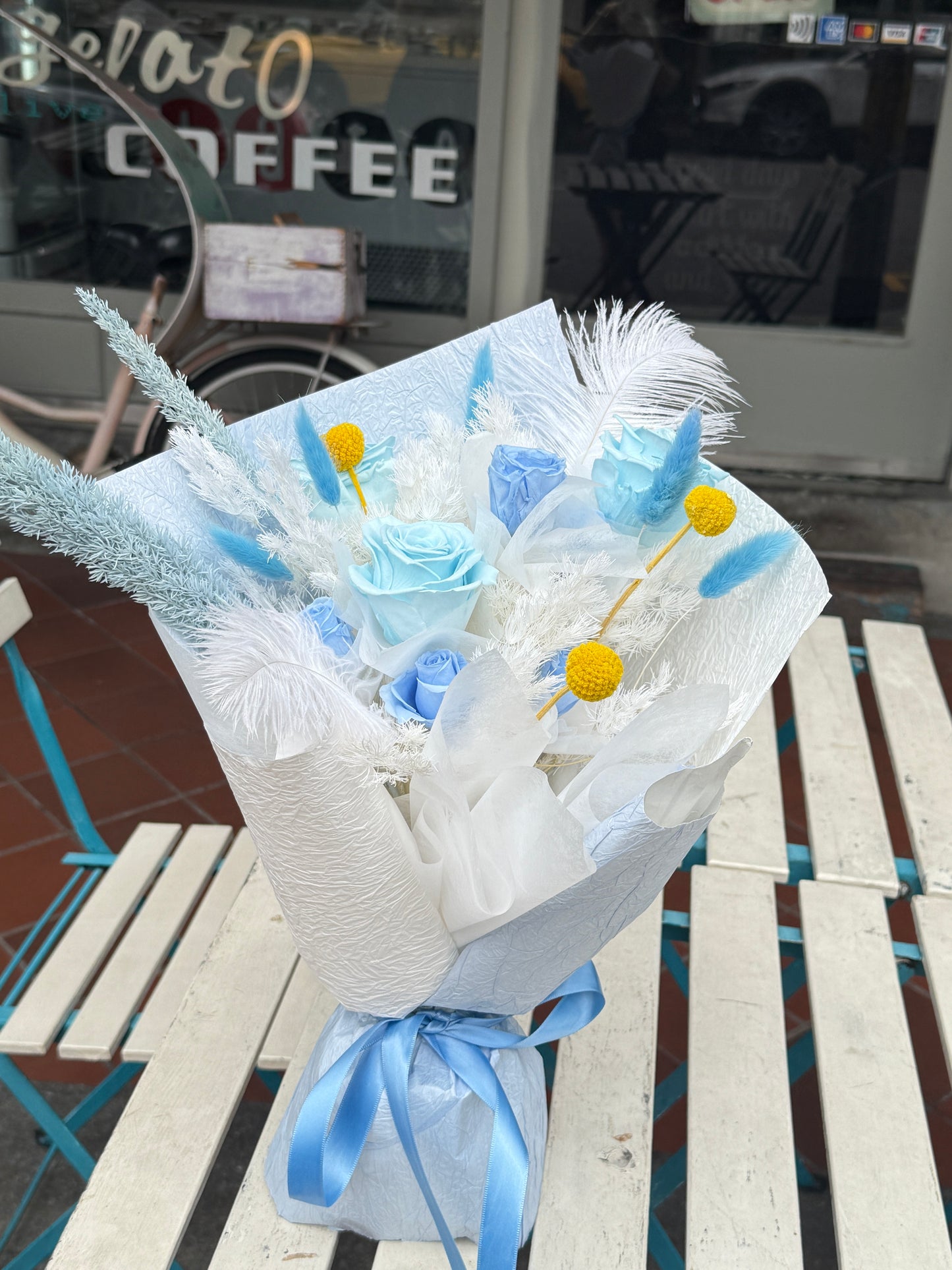 Sky Serenade – Preserved Floral Bouquet (PF 04)