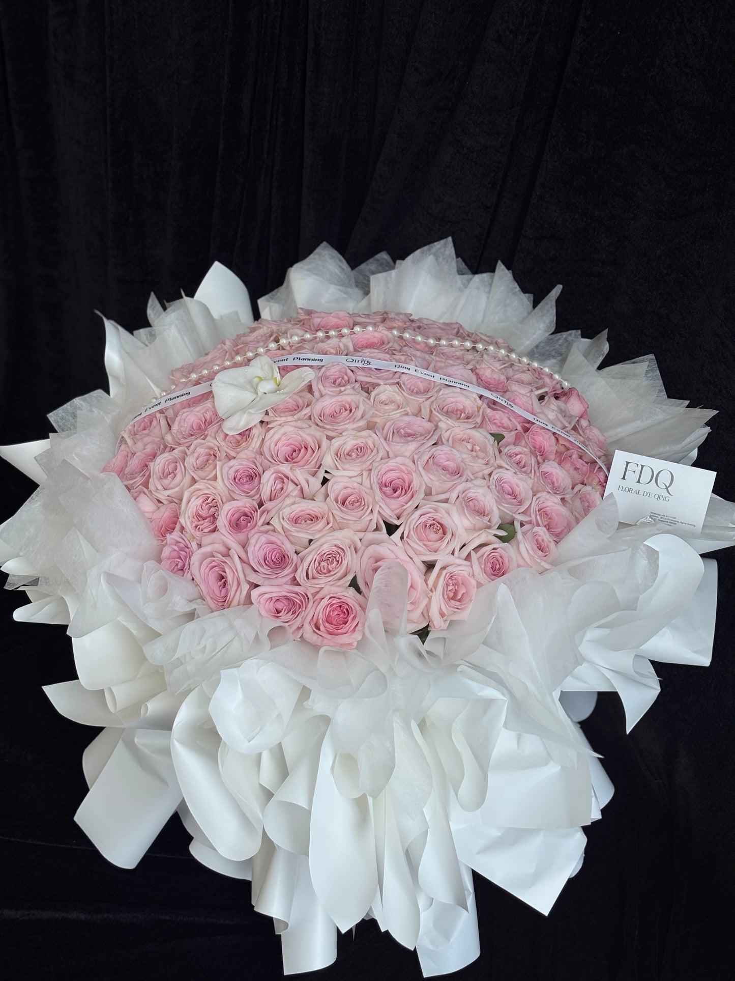 99 Pink Lychee Roses (HB 45)
