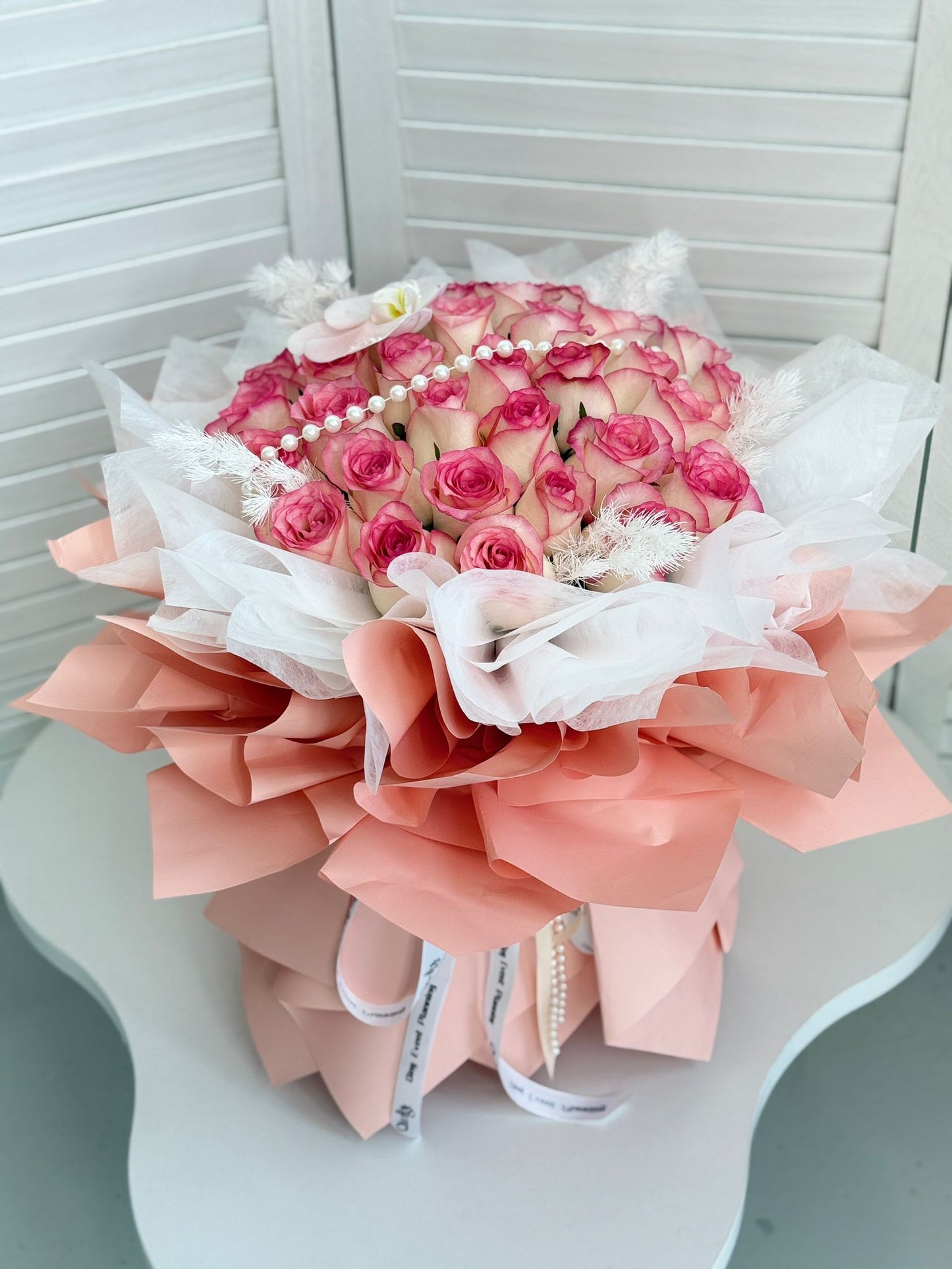 Blushing Pearl Arrangement (HB 44)