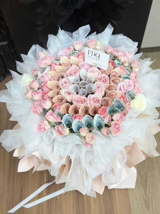 Bloom Of Fortune Money Bouquet (MB 01)